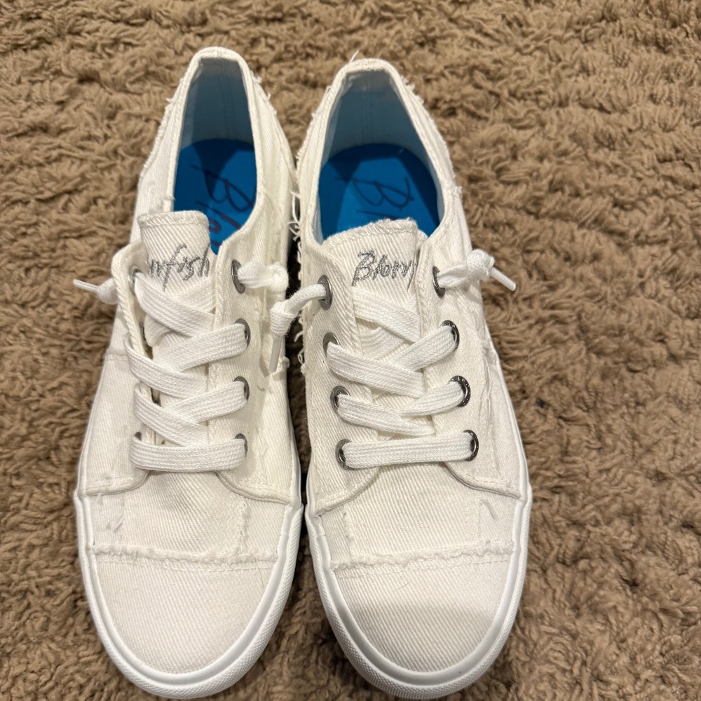 Women’s white Blowfish shoes